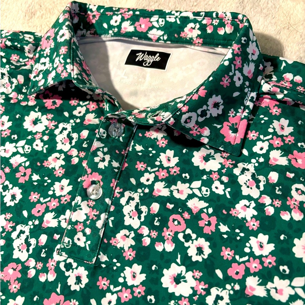 Men's Waggle Golf Azalea Polo